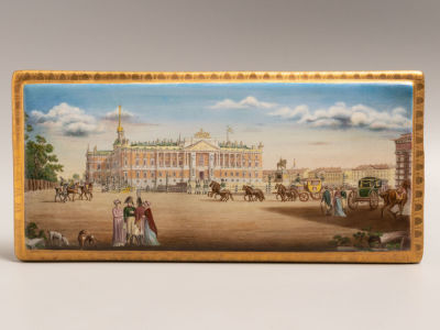 Санкт-Петербург. Михайловский (Инженерный) замок. Фарфоровый пласт. ЛФЗ-ИФЗ 1990-2000-е гг. Разме 