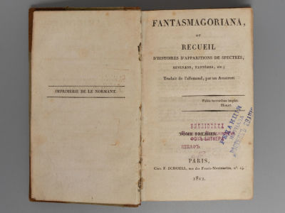 [Из библиотеки В.В. фон Битнера] [На фр. яз. Фантасмагориана, или Сборник рассказов о явлениях 
