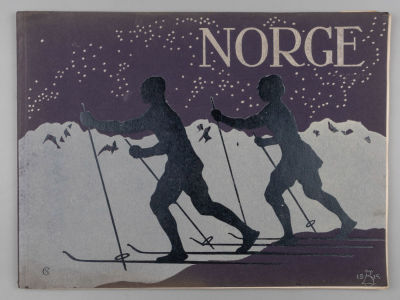 [На норв. яз. Норвежские каникулы. Фотоальбом] Norge Vinterbilleder. Kristiania, 1914. Norge 