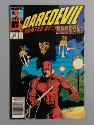 [На англ. языке] Комикс Marvel. Сорвиголова. № 258 за 1988 год. Комикс Marvel. Сорвиголова. № 