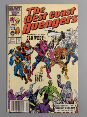 [На англ. языке] Комикс Marvel. Мстители Западного побережья. № 18 за 1987 год. Комикс Marvel. 