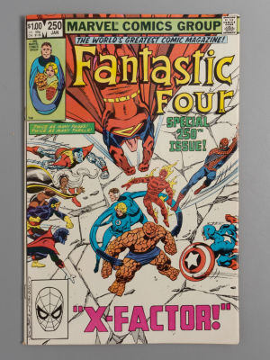 [На англ. языке] Комикс Marvel. Фантастическая Четверка. № 250 за 1983 год. Комикс Marvel. 