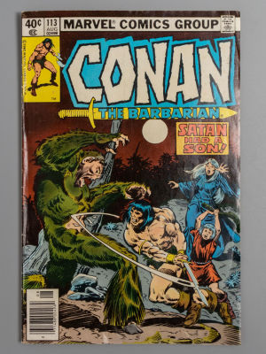 [На англ. языке] Комикс Marvel. Конан-варвар. №113 за 1980 год. Комикс Marvel. Конан-варвар. 