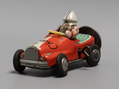 Механическая игрушка. Машинка. Champion. Kanto Toys. Японская модель. Механическая игрушка. 