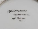 Ливчак Ксана. "Фантастические колокольчики". Чайная пара в авторской росписи. Фарфор ЛФЗ 1947 г. Изображение - 4