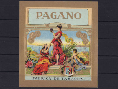 Этикетка Кубинские сигары. Э28 Размеры 10,1х10,9 см. Хорошее состояние.