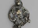 Кулон. Модерн. Бриллианты, алмазы, золото 56 пр., вес 9,8 гр. Нач. ХХ в. Размер 7х2,7 см. Изображение - 5