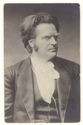 Бьёрнсон. Норвежский писатель. Открытка. Начало ХХв. 3742 Manes &amp;Co. Berlin. Размеры 8,9х14 