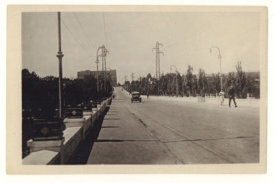 Днепропетровск. Новая улица. Довоенная фотооткрытка. 3846 Фото-Иллюстрац. фабрика при О.К.Ф.И. 