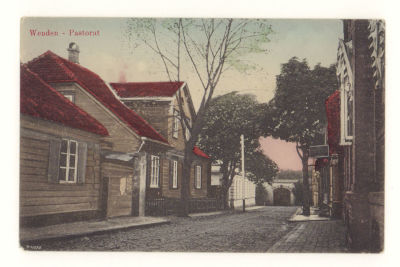 Venden-Pastorat. Цветная открытка. Начало ХХ в. 3855 J. Kamien, Venden. Размеры 13,9х8,9 см. 