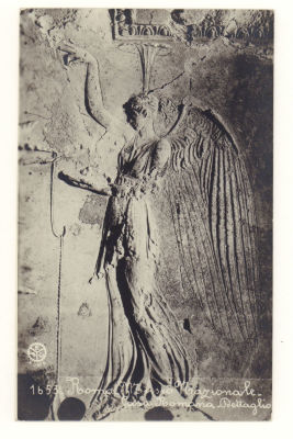 Римский дом - деталь. Римский национальный музей 1653. Фотооткрытка. Начало ХХ в. П-16 EPC 