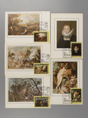 Рубенс. Живопись. Серия из 5-и картмаксимомов. П-58 &laquo;Союзпечать&raquo; 1977 г. Размеры 14 