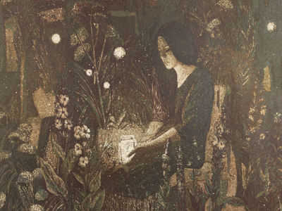 Роменский К. June. 2020. Цветной офорт. Размер изображения 27,5х39 см. Размер листа 38х50 см. 