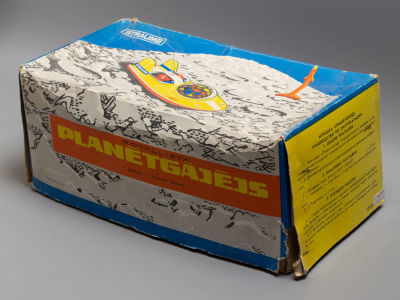 Игрушка механическая "Планетоход" Страуме (Straume) Советская Латвия 1980-е гг. Размер 