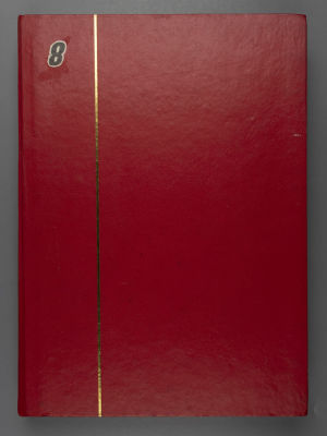 Кляссер №8 со спичечными этикетками. 24 листа. Размер 22,5х30,5 см. 1216 этикеток 1968-1973 гг. 