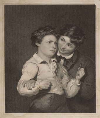 [Редкость] Simson P. (по оригиналу), Meyer H. &laquo;I will fight&raquo; (Я буду драться). 1823. Бумага 