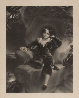 [Редкость] Lawrence T. (по оригиналу), Phillips G. H. (гравер). Master Lambton (Портрет Чарльза 