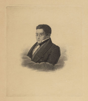 Константинов П. К. (гравер). Портрет А. С. Грибоедова. Вторая половина XIX века. Бумага, офорт. 
