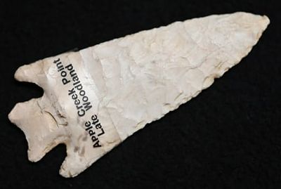 3 1/4" Apple Creek Arrowhead Found in Adams Co. IL by Tony Wietholder W/COA Ex: Herb Mangold 