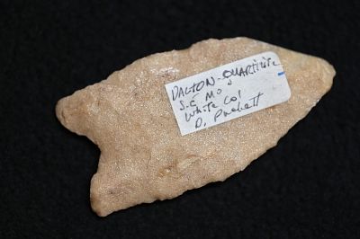 2 7/8" Dalton SE Missouri, Ryan Keele COA Ex: Walt McIntyre Collection. Made out of Quartzite. 