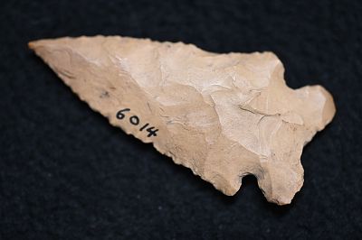 2 7/16" Lecroy Arrowhead Found in the TN/KY area Ex: Walt McIntyre Collection. Condition: Authentic