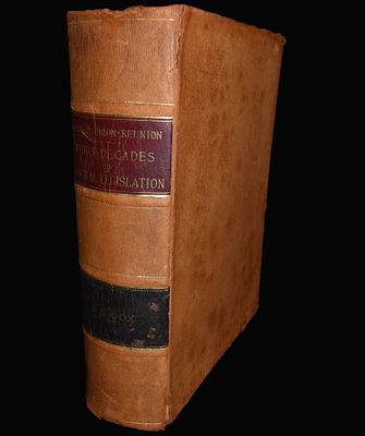 1885 1st Edition THREE DECADES OF FEDERAL LEGISLATION by S. S. COX. THREE DECADES OF FEDERAL 