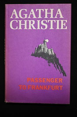 1970 Passenger To Frankfurt by Agatha Christie. In great condition with the dust cover also in 