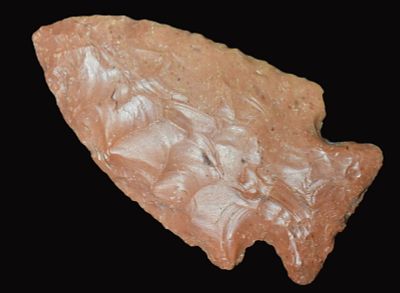 2 1/4" Colorful Apple Creek found in Lincoln County, Missouri. Found by Donald Koehler, his 