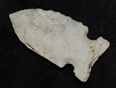 2 1/4" Big Sandy Arrowhead found in Lincoln County, Missouri. Found by Donald Koehler, his 