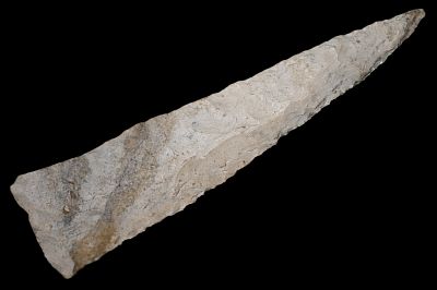 8 1/4" Dalton Knife Found in Stoddard Co. Missouri Ex: Tom Davis, Earl Townsend, Steven Limes 
