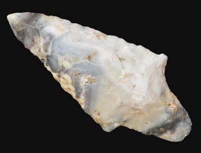 3 1/4" Colorful Adena found in Central Missouri Condition: Ancient Authentic