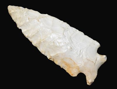 2 7/8" Motanzas Arrowhead found in Illinois Condition: Ancient Authentic