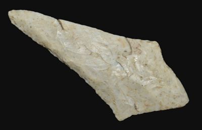 4" Peiskar Diamond Blade found in Adair County, Missouri w/ COA. 4" Peiskar Diamond Blade found 