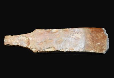 Neolithic Period 7 3/8" Southeast Asian Flaked & Ground Stone Axe - circa 3000-1000 BC. Neolithic 