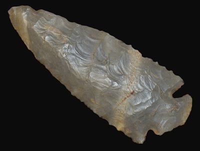 3 5/8" Cobden Dovetail found in Southern Illinois. Nice restoration candidate. Ex Charles 