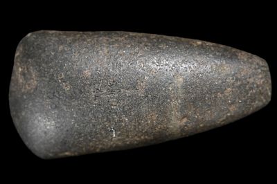 6" Hardstone Celt Found in SE Iowa Ex: Jim Vroom Collection. Condition: Ancient Authentic