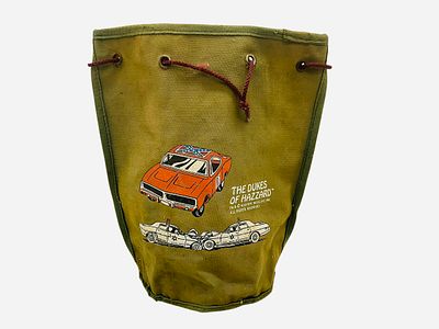 Original 1981 Warner Bros Dukes Of Hazzard Backpack. Used condition. Shows signs of wear. Some 