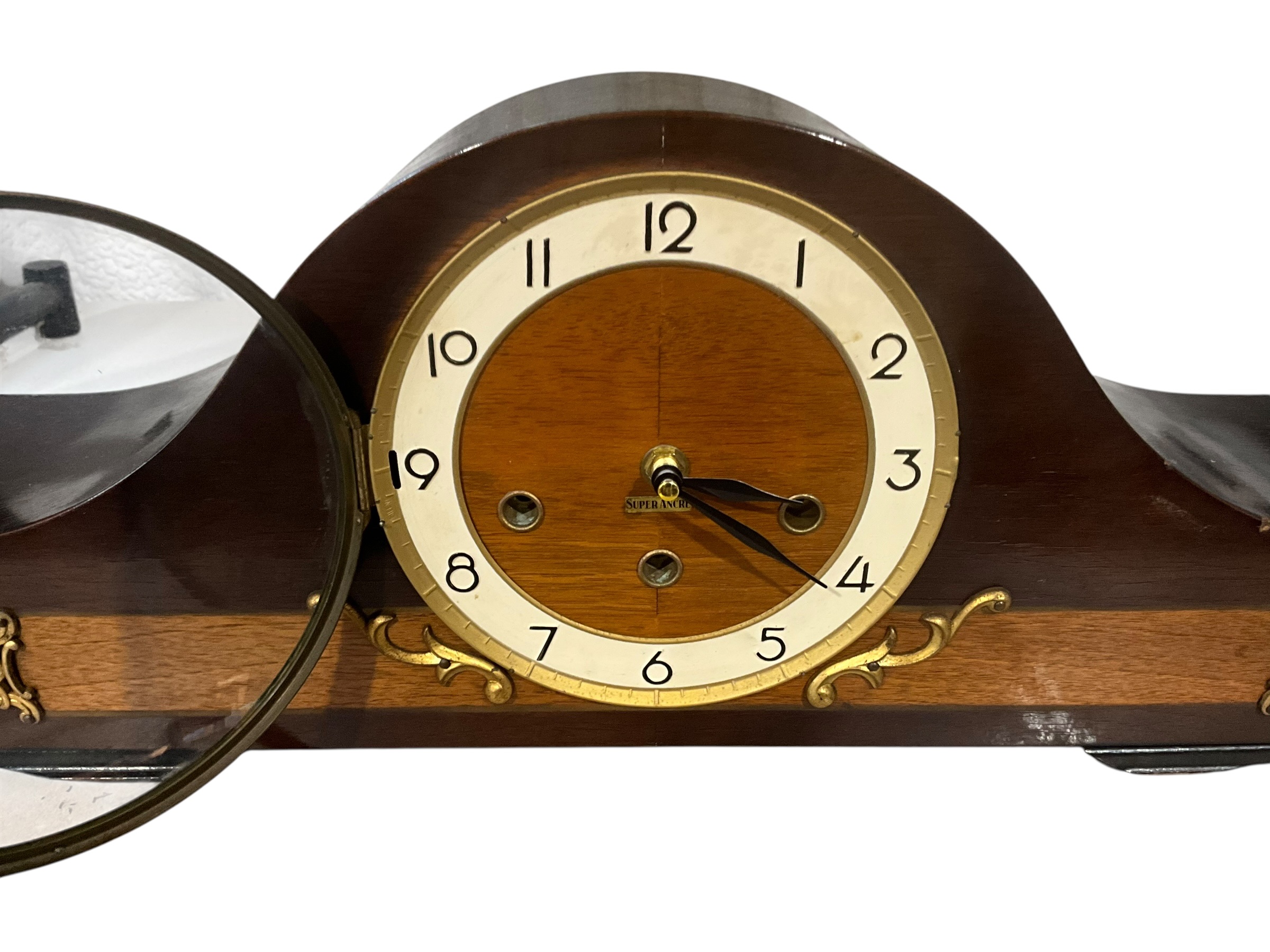 Rolls Westminster Super Ancre Art Deco Mantel Clock