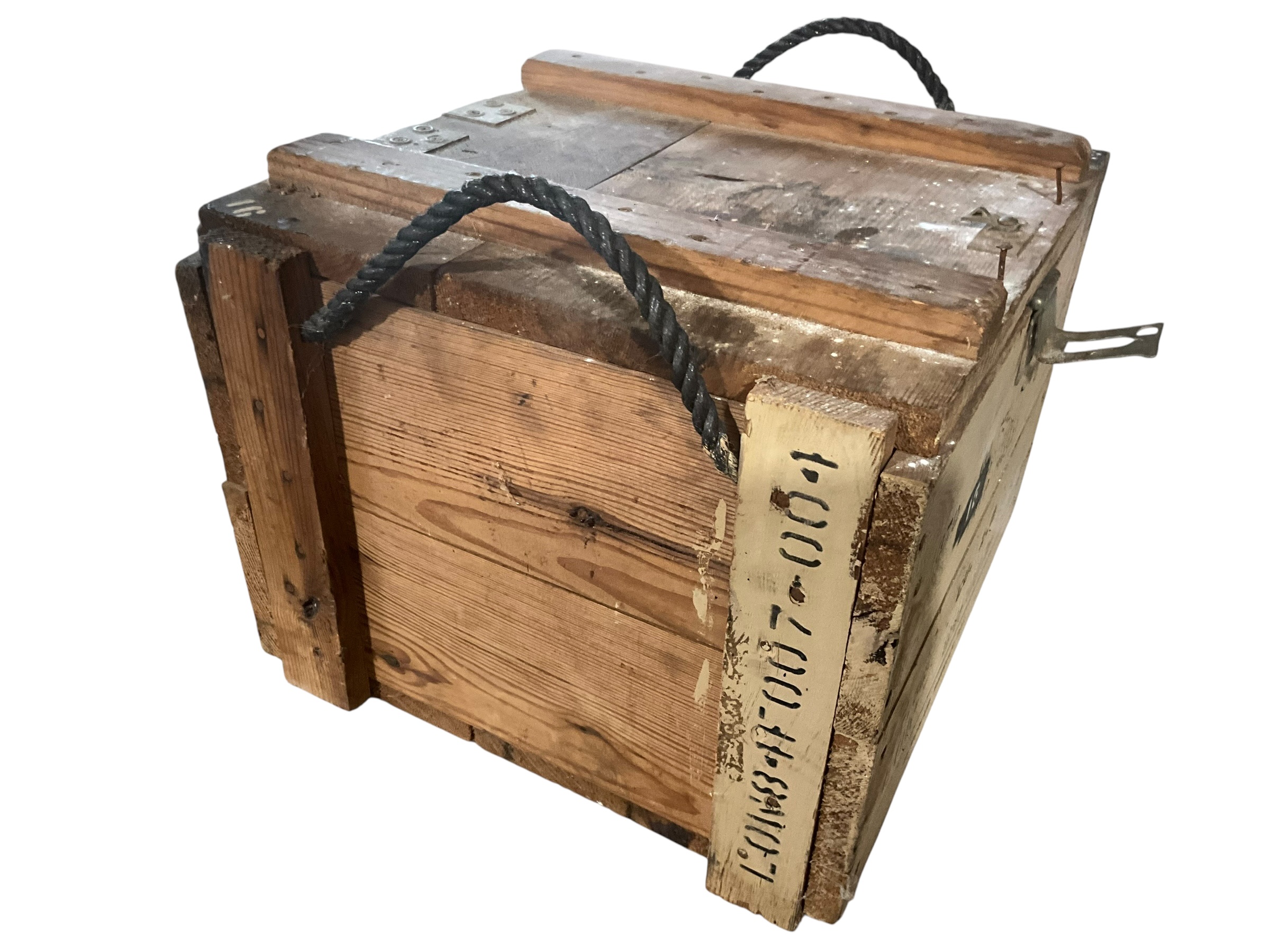 Vintage Military Ammunition Crate