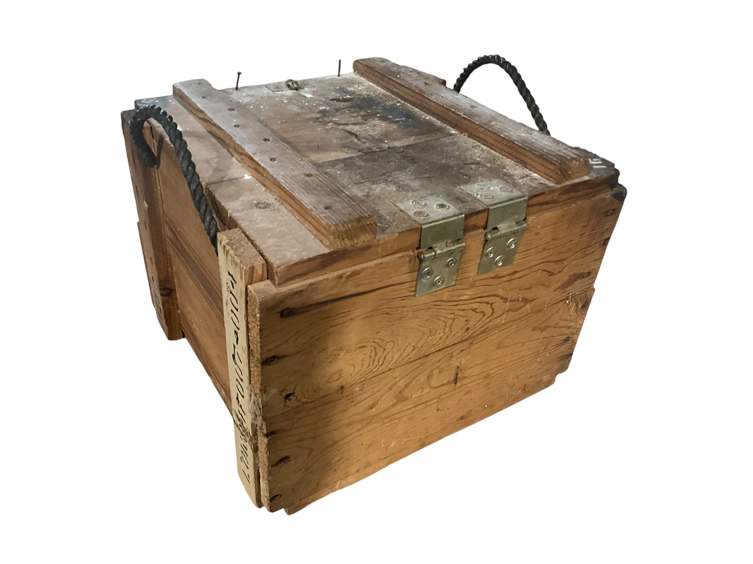 Vintage Military Ammunition Crate
