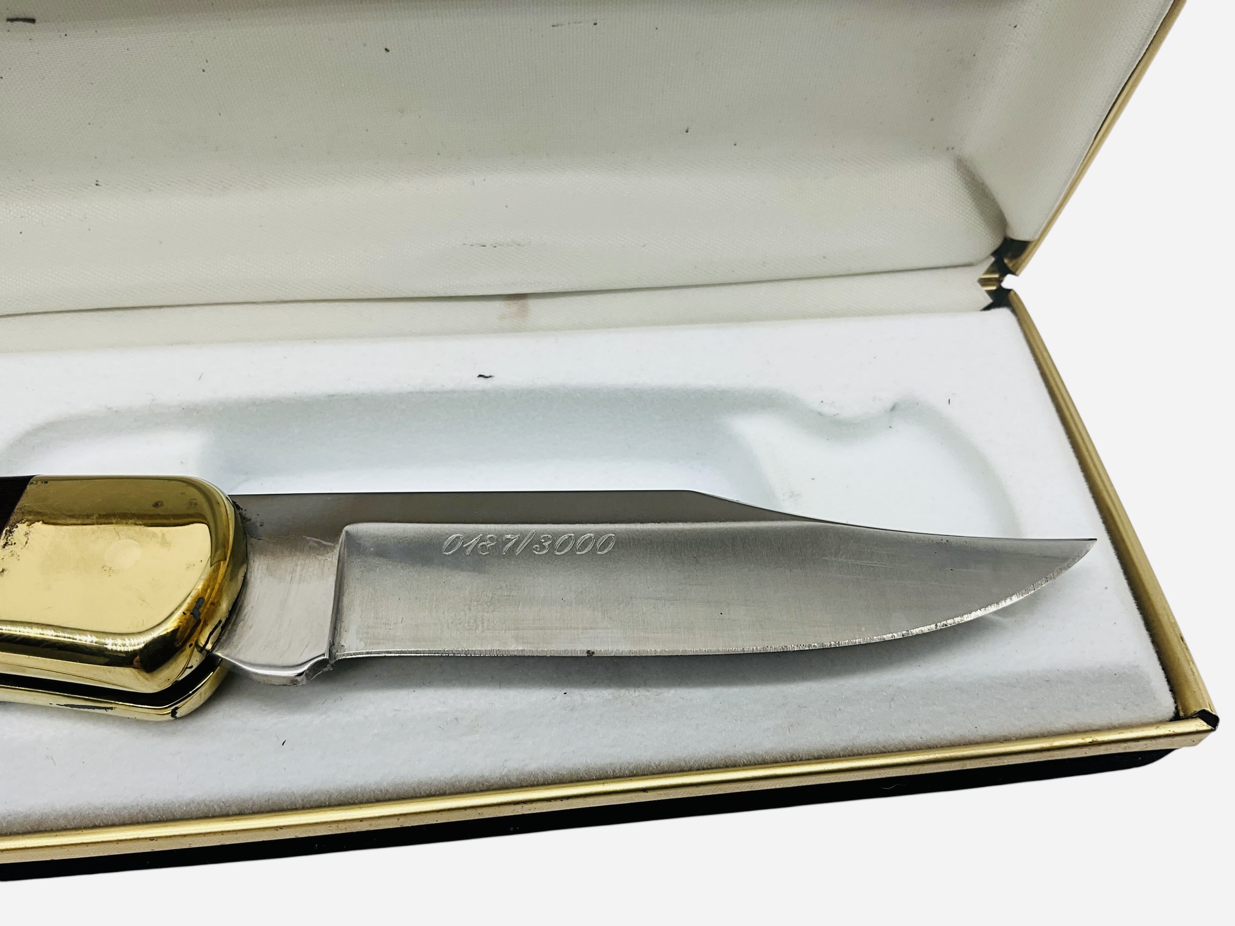 Buck 110U Harley Davidson Pocket Knife
