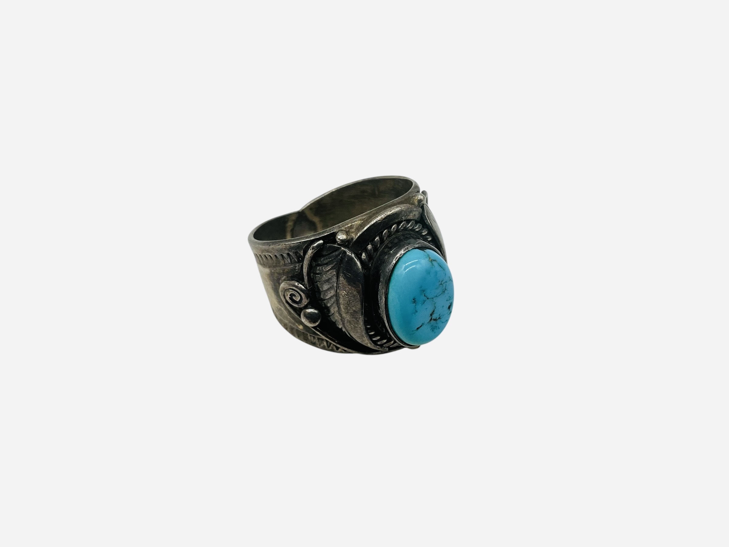 Sterling Silver & Turquoise Ring - Ramona Loloma