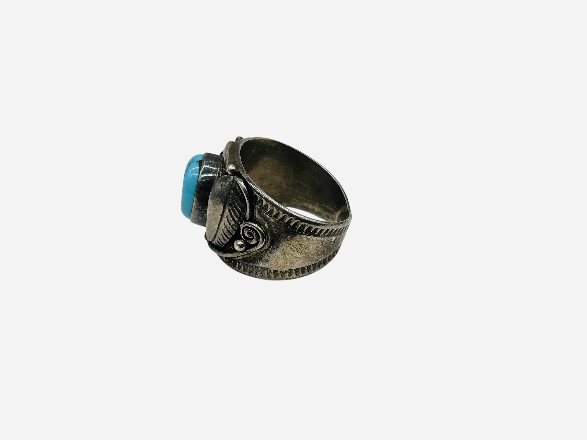 Sterling Silver & Turquoise Ring - Ramona Loloma