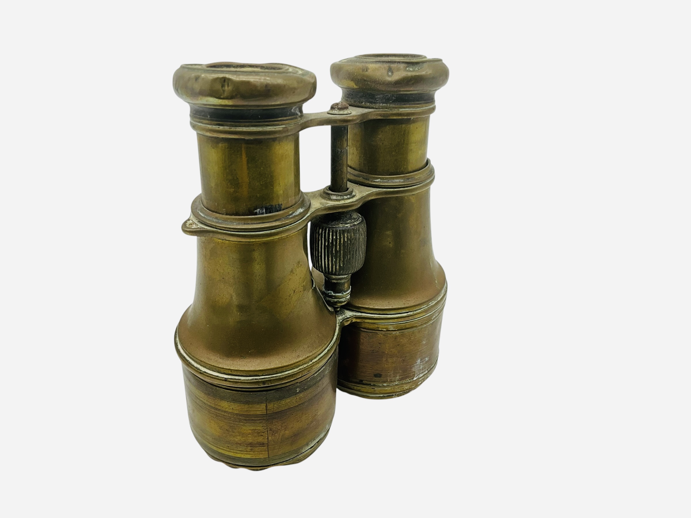 Unmarked Brass Binoculars
