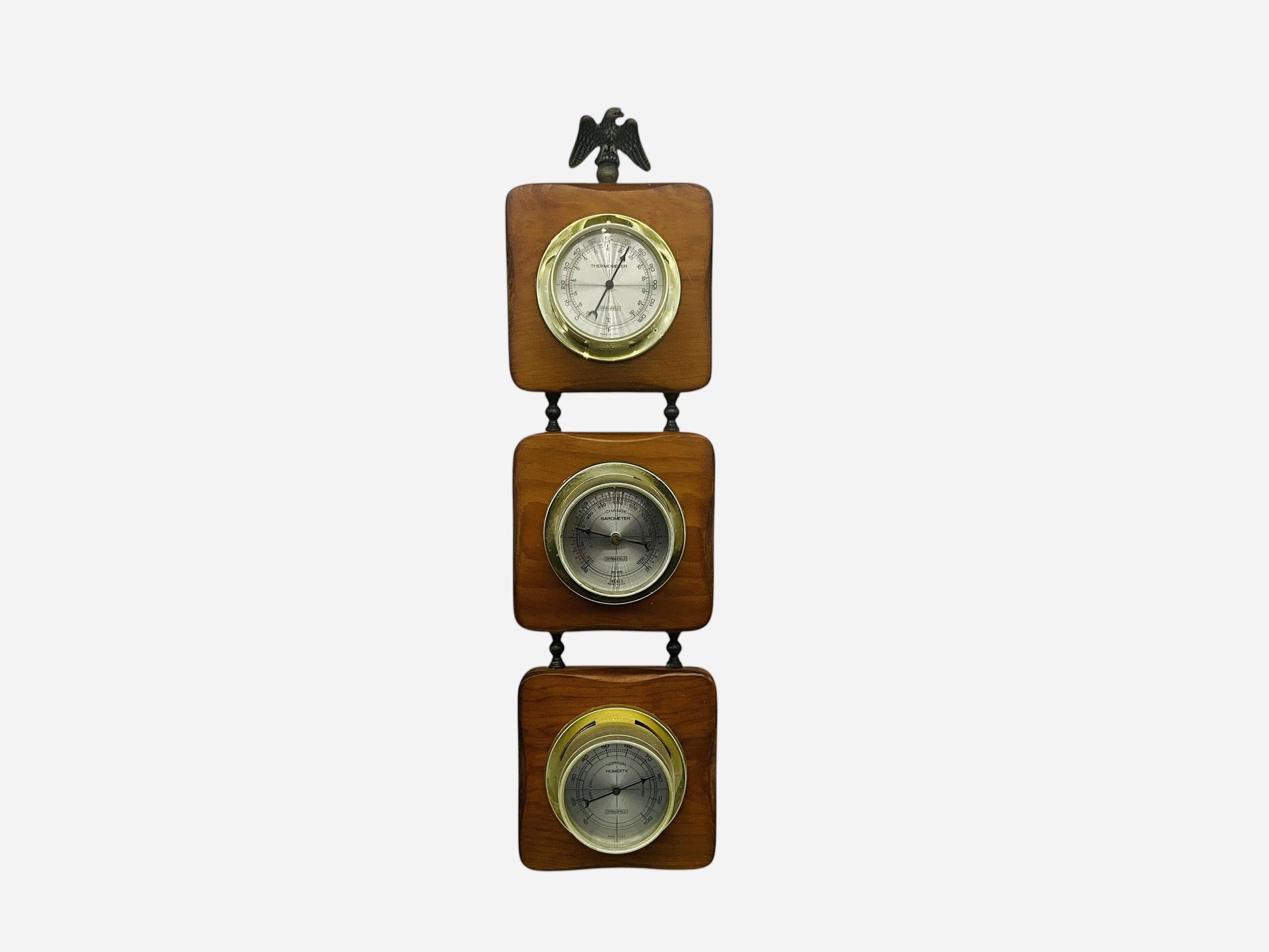 Springfield Thermometer Barometer Humidity Meter