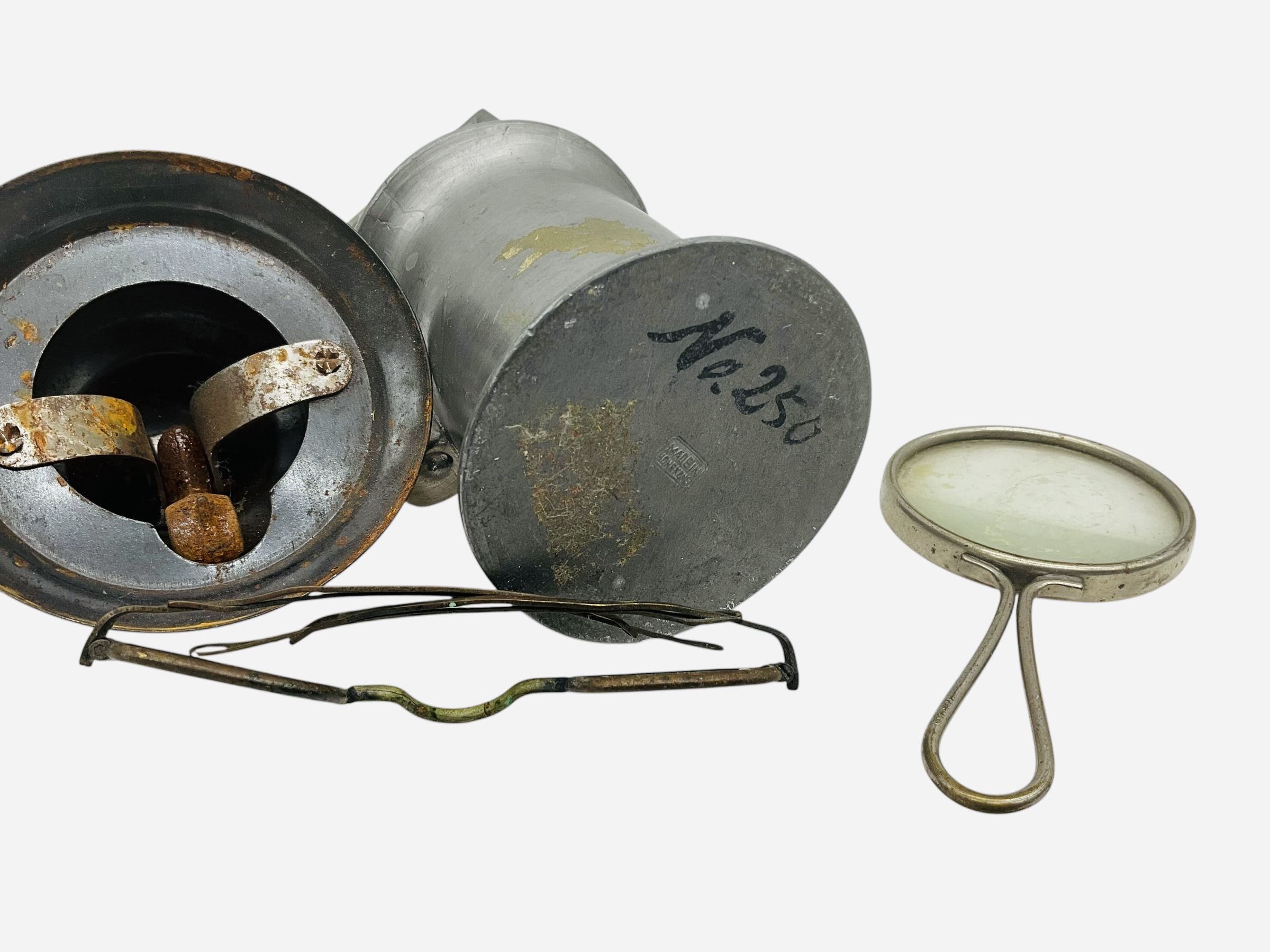 Vintage Chinese Teapot / Eyeglasses / Desk Bell / Magnifying Glass