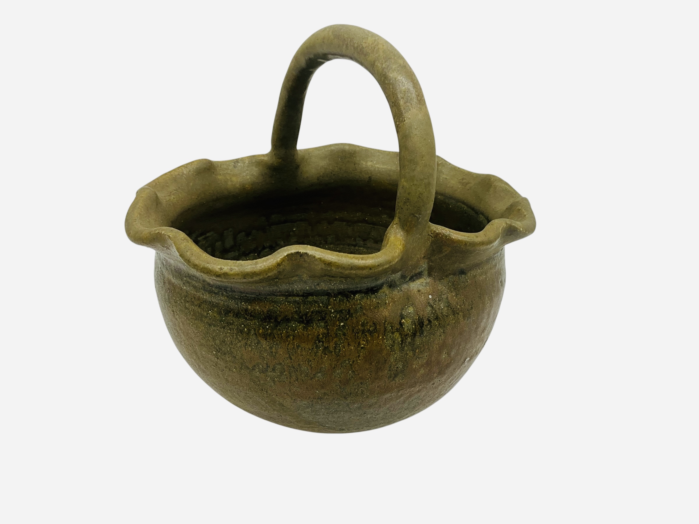 Wayne Hewell Pottery Basket