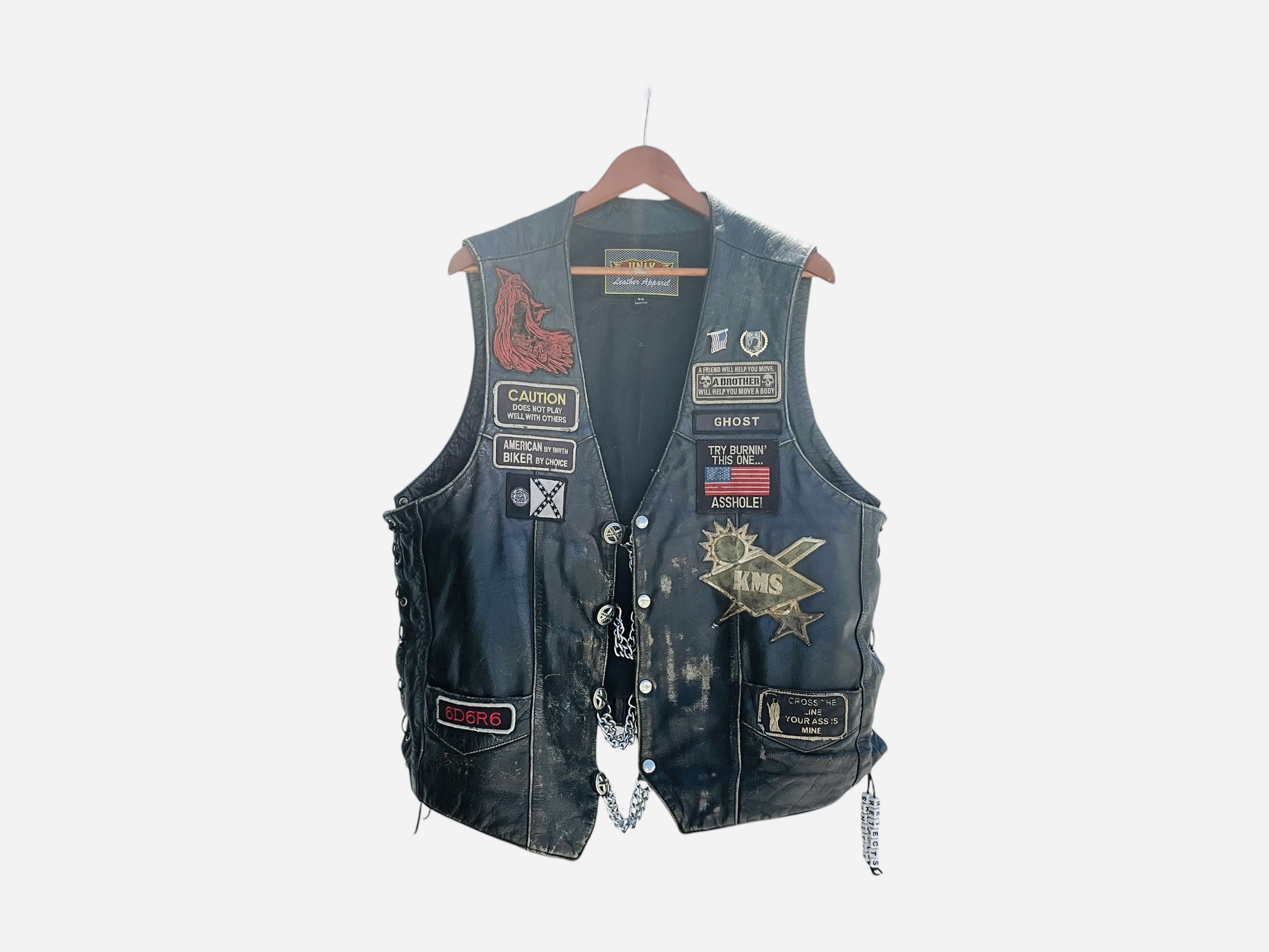 Vintage UNIK Leather Riding Jacket SANITY’S REJECTS