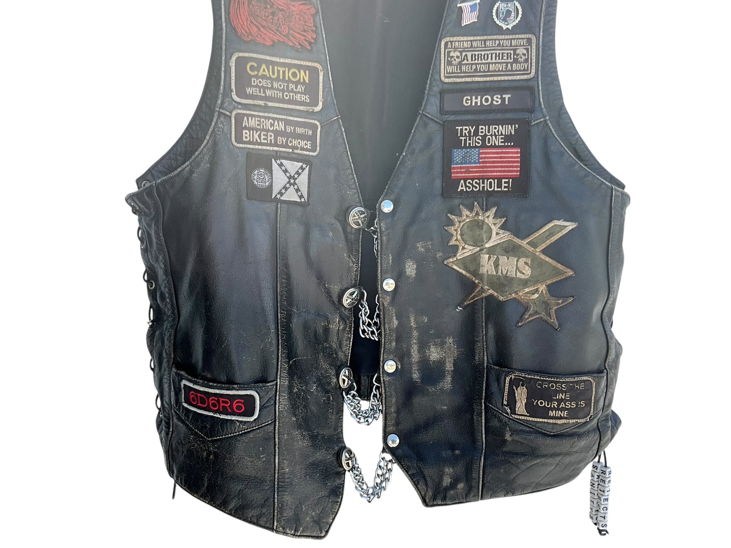 Vintage UNIK Leather Riding Jacket SANITY’S REJECTS