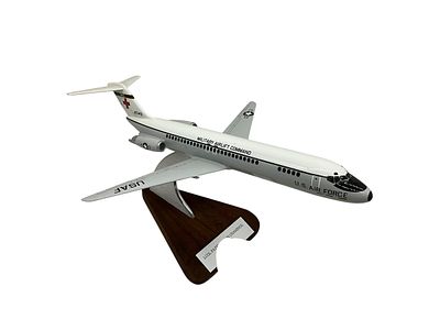 L.Col Patricia Ann Chamings Model Airplane With Stand. Good condition. 14 1/2 inches long.
